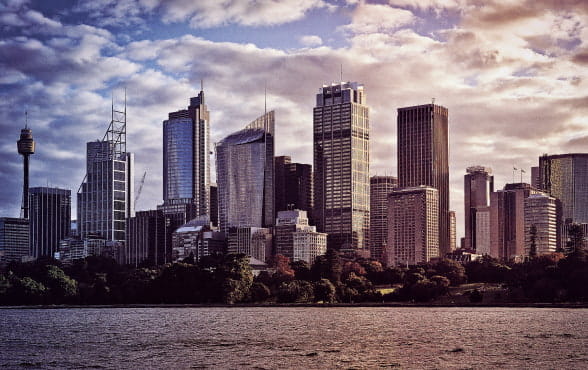 Financial district Sydney