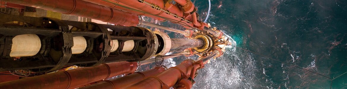 Oil drilling in sea